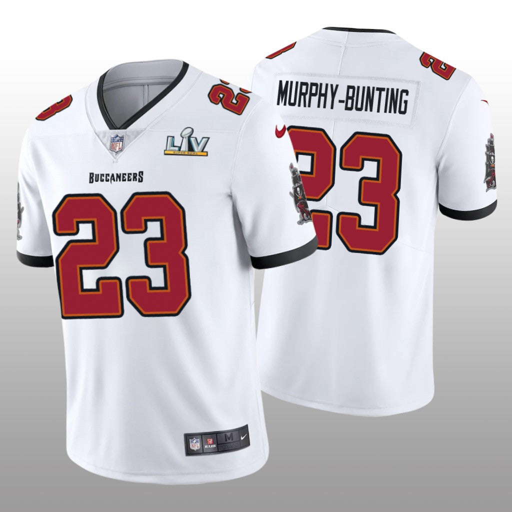 Tampa Bay Buccaneers Sean Murphy-Bunting White Vapor Limited Jersey Super Bowl LV Men's