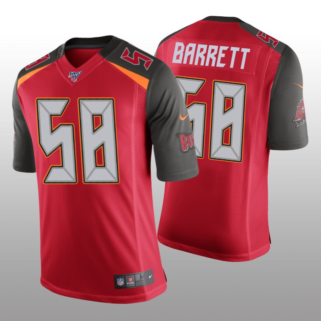 Tampa Bay Buccaneers Shaquil Barrett Red Vapor Limited Jersey 100 Men's
