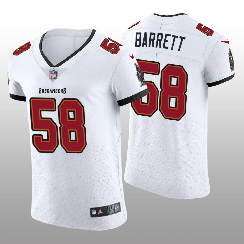 Tampa Bay Buccaneers Shaquil Barrett White Jersey Vapor Elite Men's