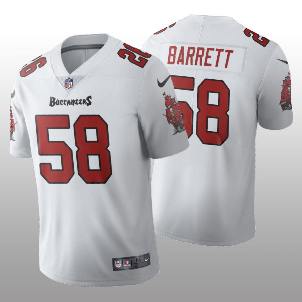 Tampa Bay Buccaneers Shaquil Barrett White Jersey Vapor Limited Men's