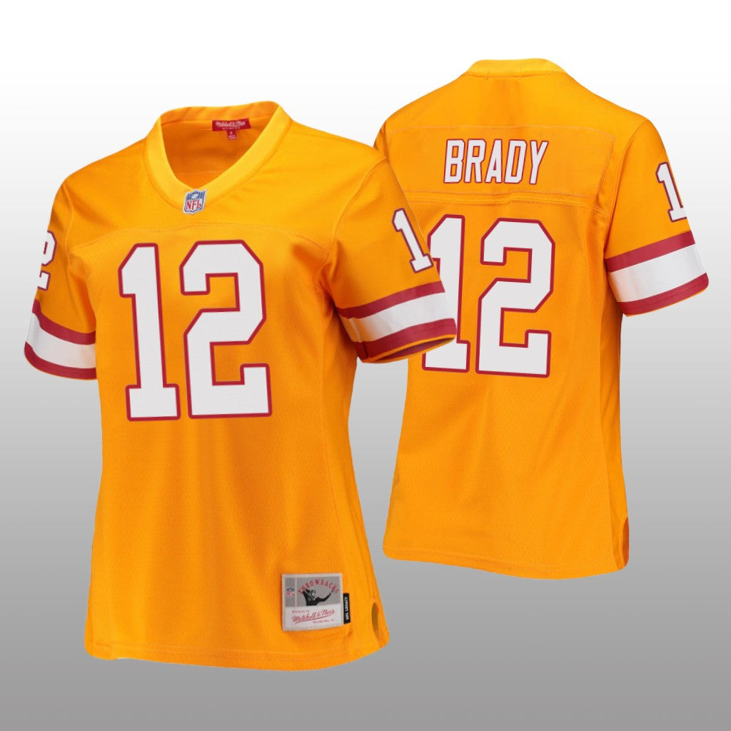 Tampa Bay Buccaneers Tom Brady Orange Jersey Legacy Women's