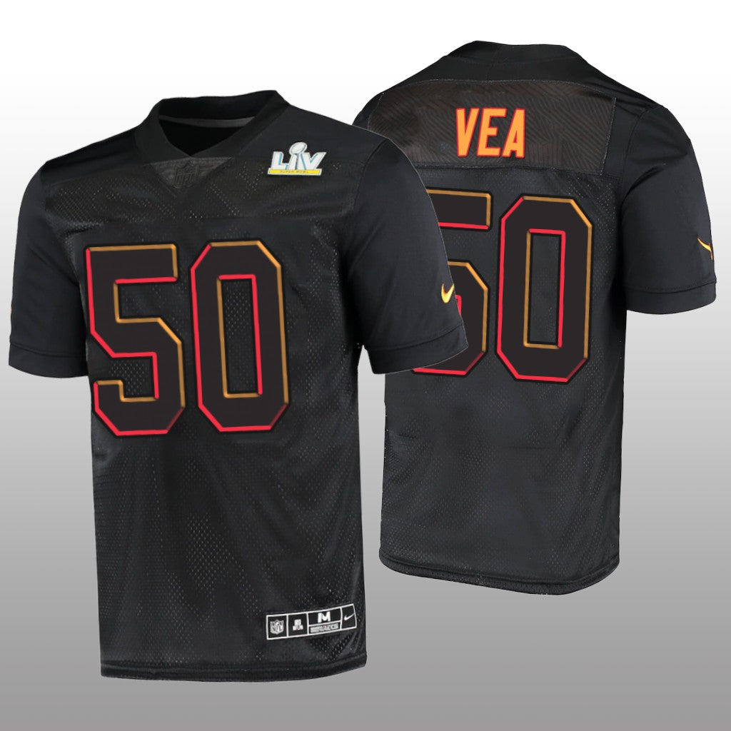 Tampa Bay Buccaneers Vita Vea Black Limited Jersey Super Bowl LV