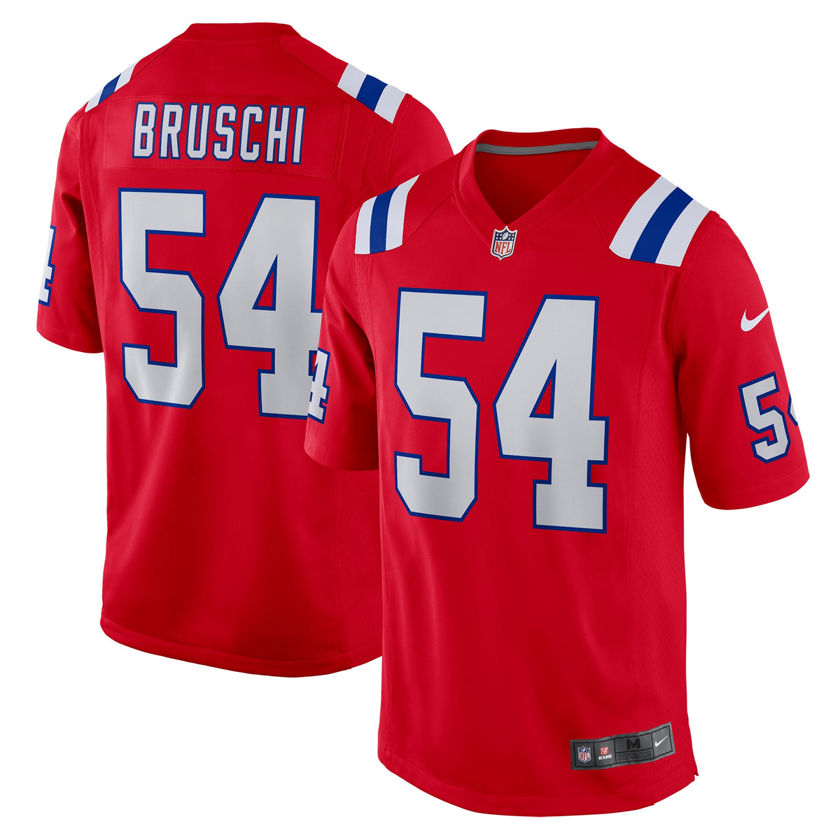 Tedy Bruschi New England Patriots Nike Retired Player Alternate Game Jersey Red