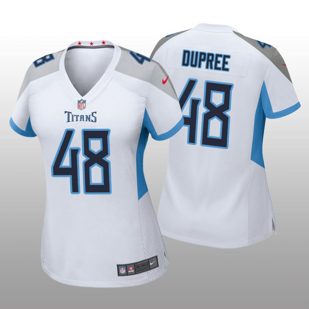 Tennessee Titans Bud Dupree White Jersey Game Women's