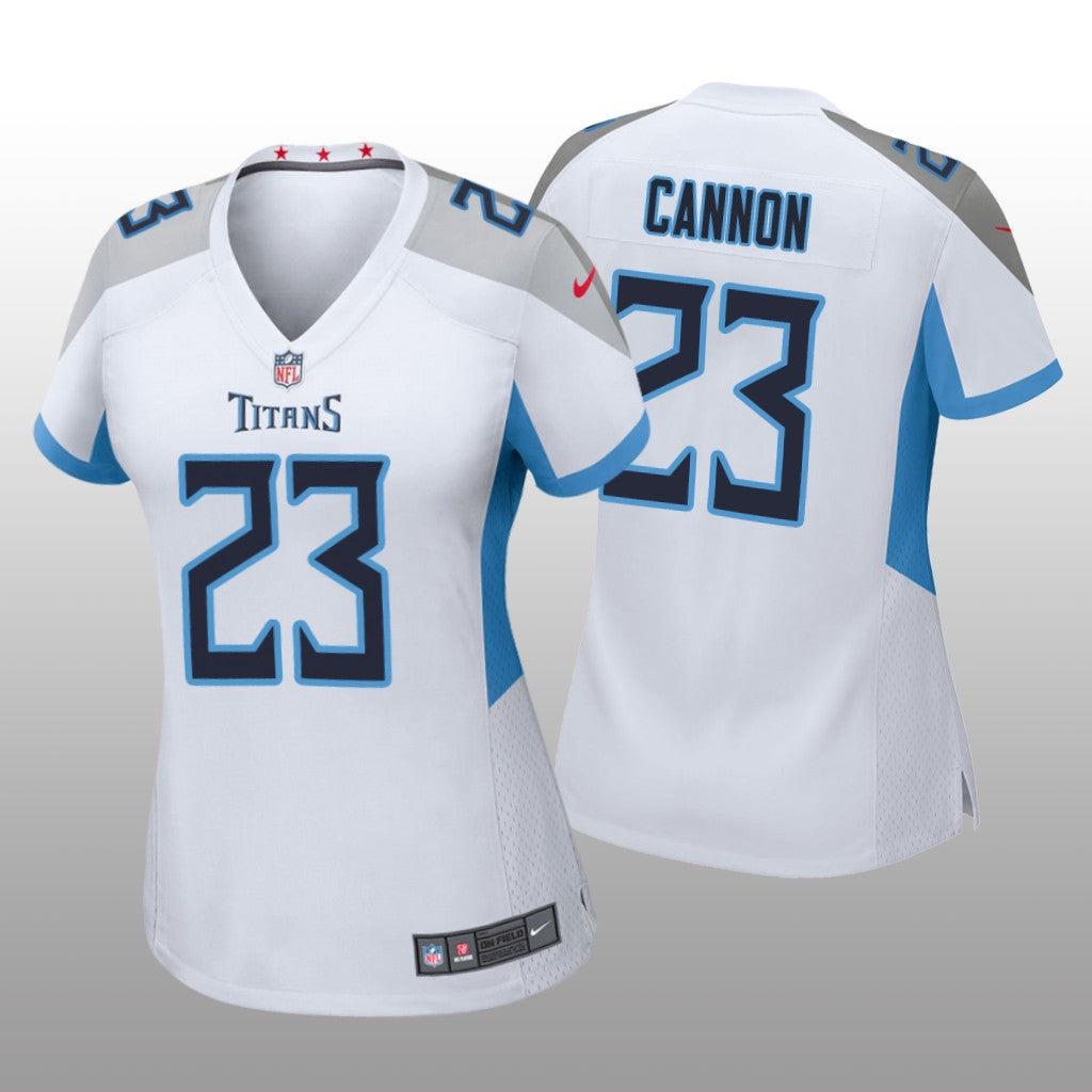 Tennessee Titans Trenton Cannon White Jersey Game Women's