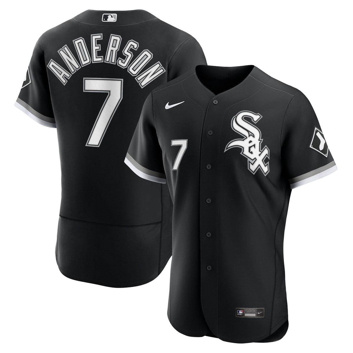 Tim Anderson Chicago White Sox Nike Alternate Authentic Player Jersey Black