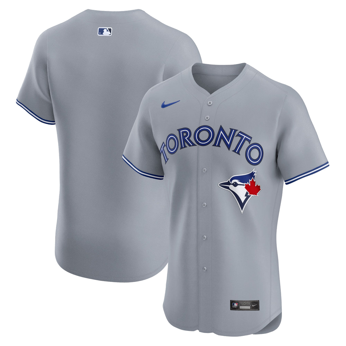 Toronto Blue Jays Nike Road Elite Jersey Gray