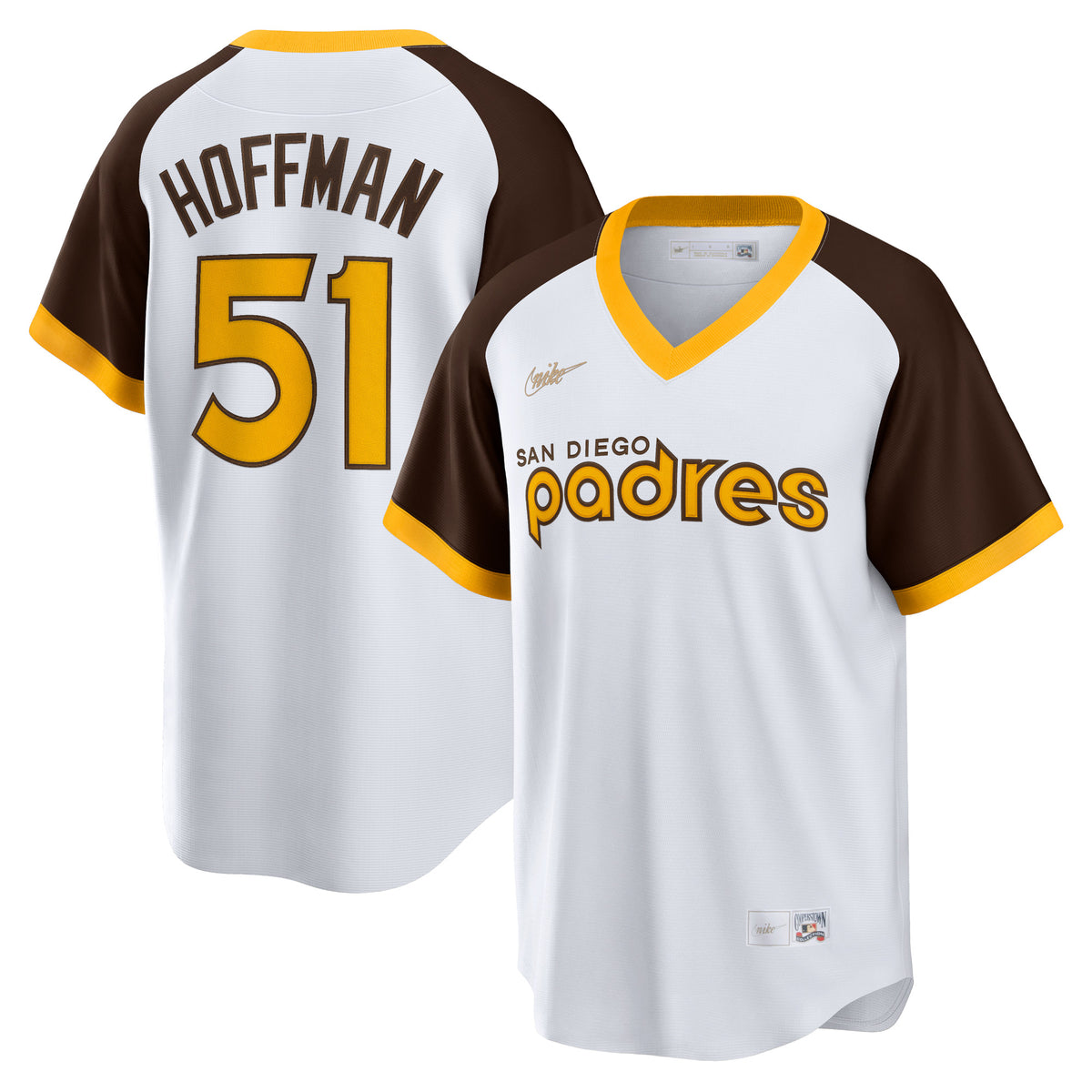 Trevor Hoffman San Diego Padres Nike Home Cooperstown Collection Player Jersey White