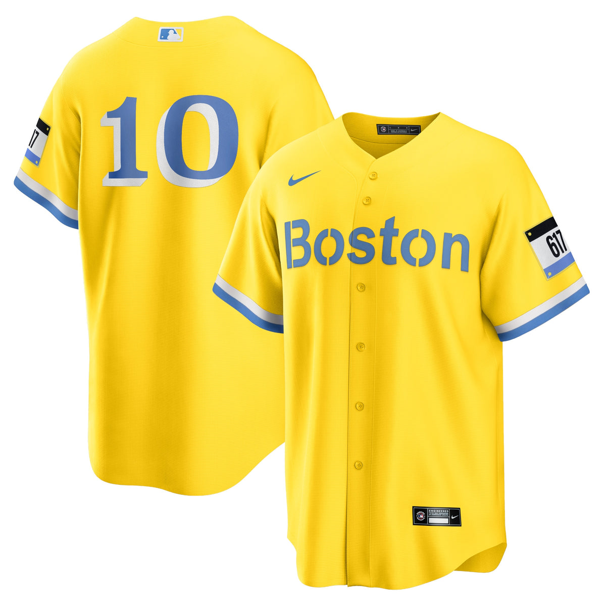 Trevor Story Boston Red Sox Nike City Connect Replica Player Jersey Gold