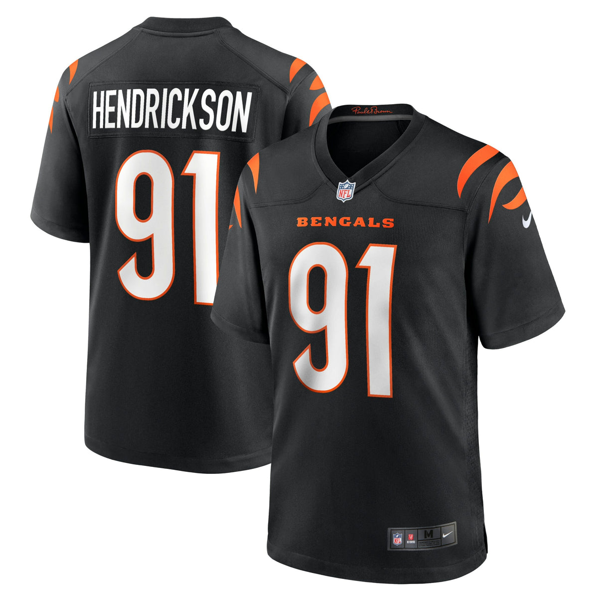 Trey Hendrickson Cincinnati Bengals Nike Game Jersey Black