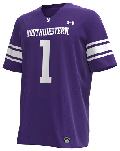 Under Armour Men's Northwestern Wildcats Purple Replica Football Jersey