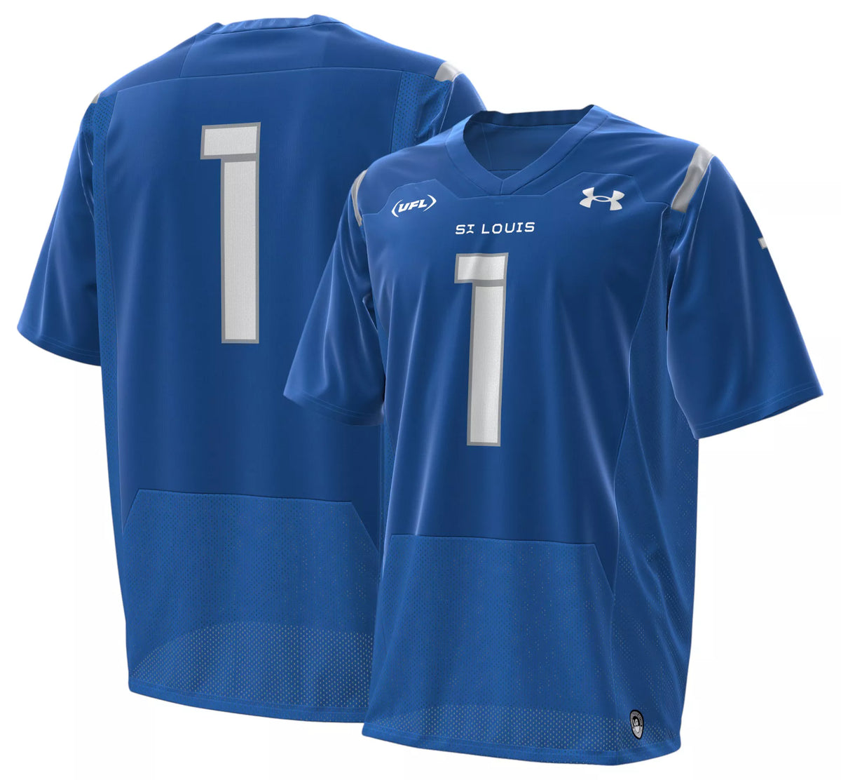Under Armour Men's St. Louis Battlehawks Blue Replica Football Jersey