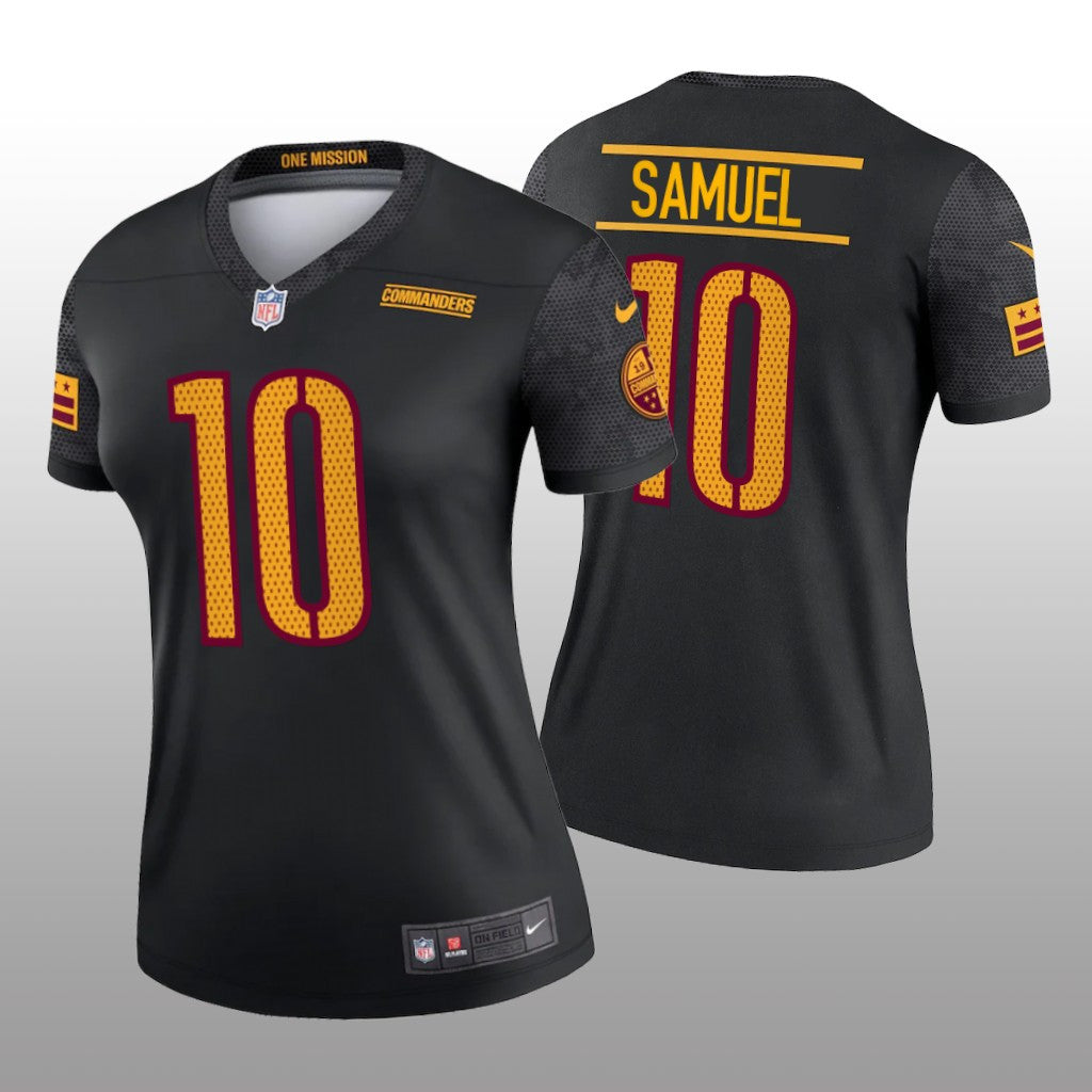 Washington Commanders Curtis Samuel Black Jersey Alternate Legend Women's