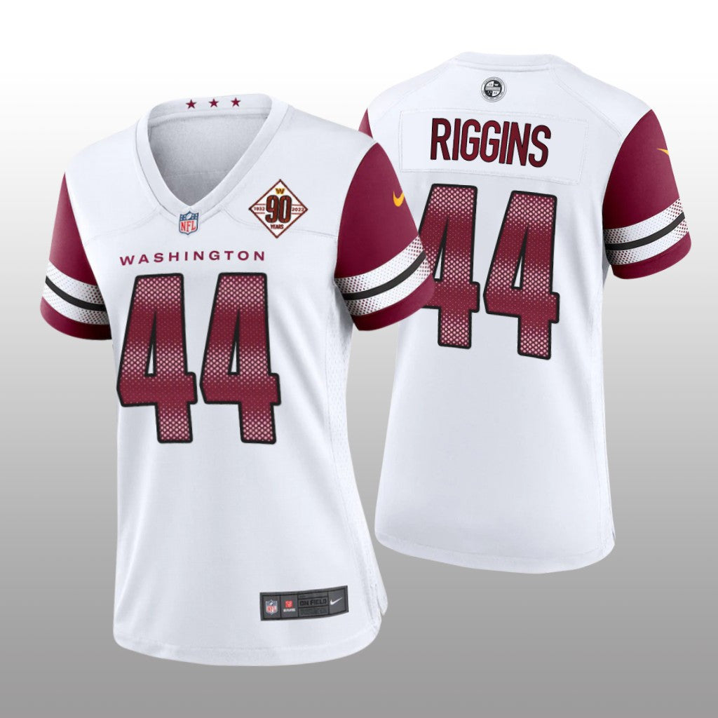 Washington Commanders John Riggins White Jersey 90th Anniversary Women's
