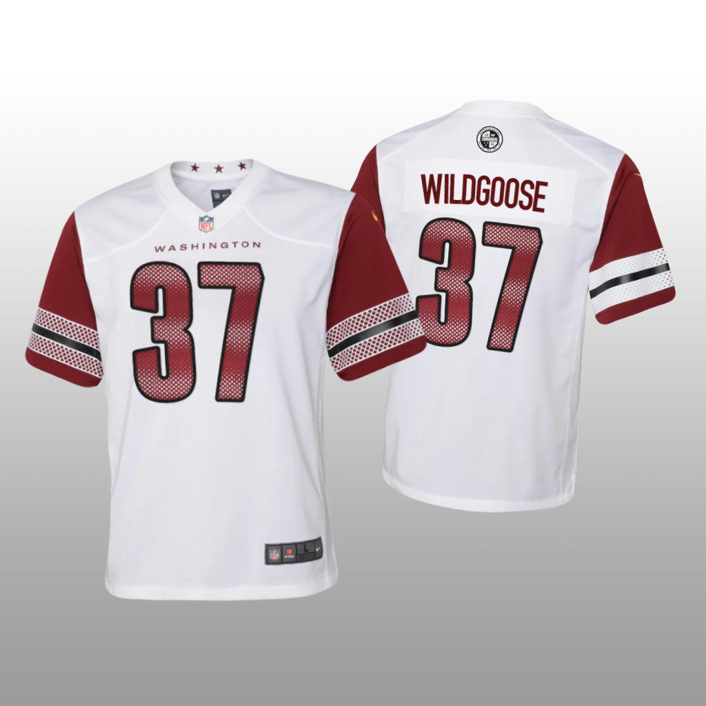 Washington Commanders Rachad Wildgoose White Jersey Game Youth