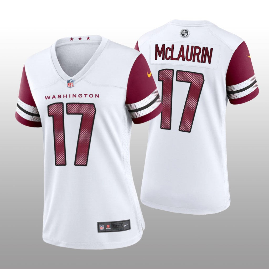 Washington Commanders Terry McLaurin White Jersey Game Women's