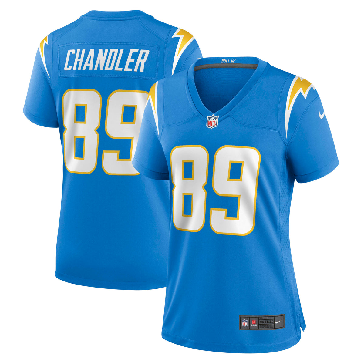 Wes Chandler Los Angeles Chargers Nike Women's Retired Player Jersey Powder Blue