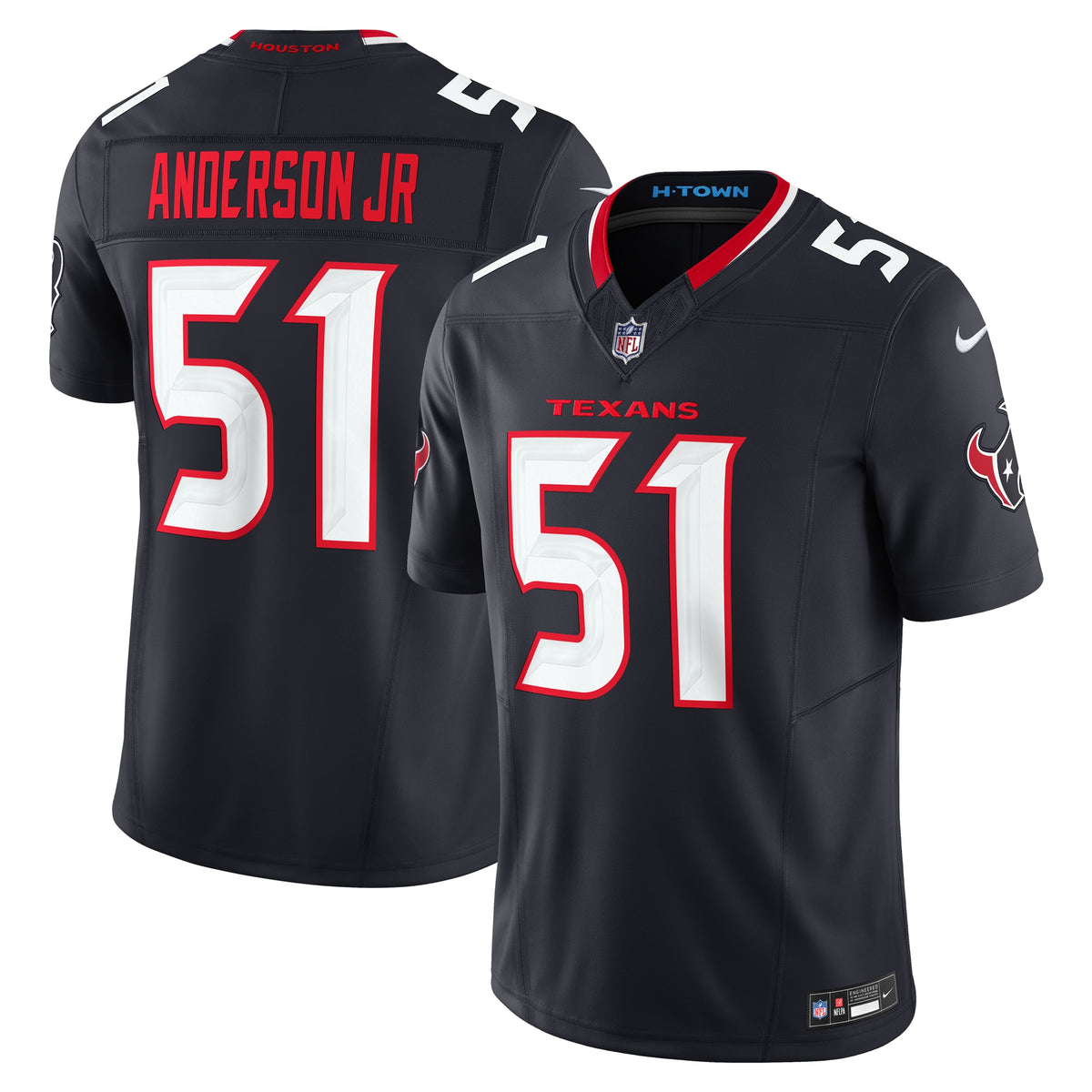 Will Anderson Jr. Houston Texans Nike Vapor F.U.S.E. Limited Jersey Navy