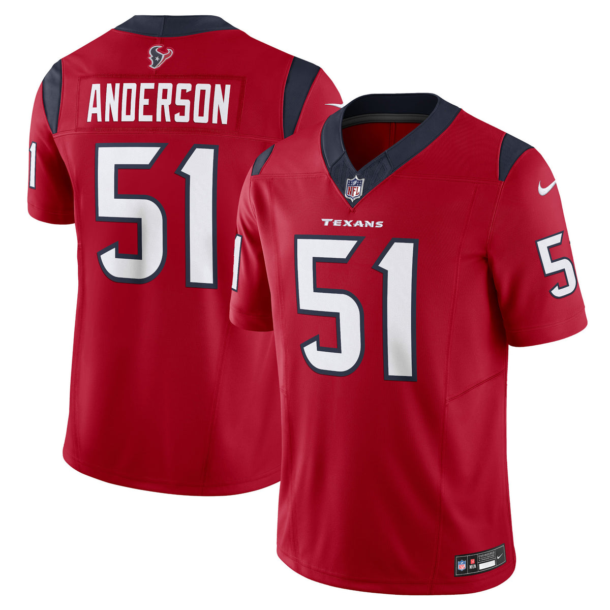 Will Anderson Jr. Houston Texans Nike Vapor F.U.S.E. Limited Jersey Red