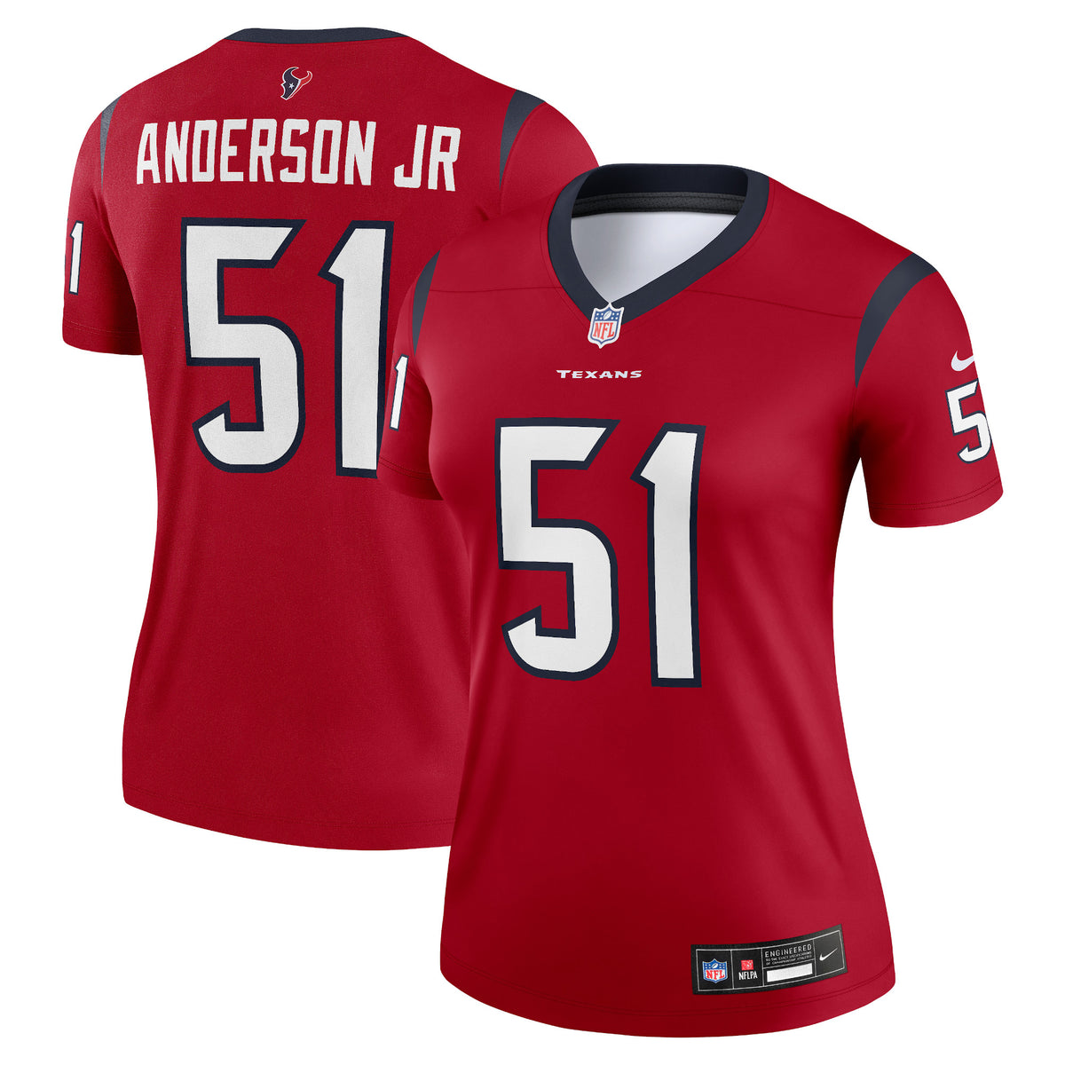 Will Anderson Jr. Houston Texans Nike Women's Legend Jersey Red