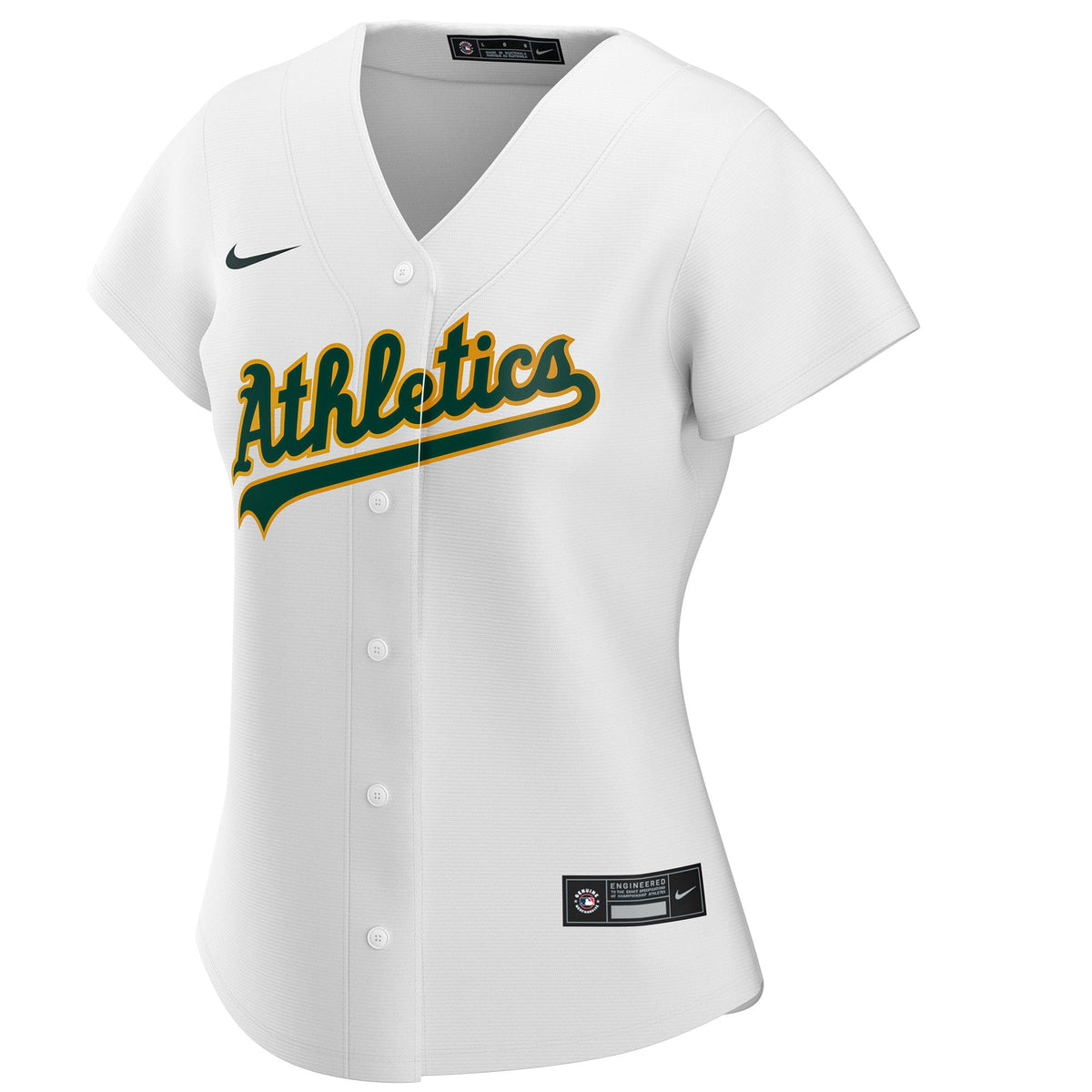 Women's Athletics Nike White Home Replica Custom Jersey
