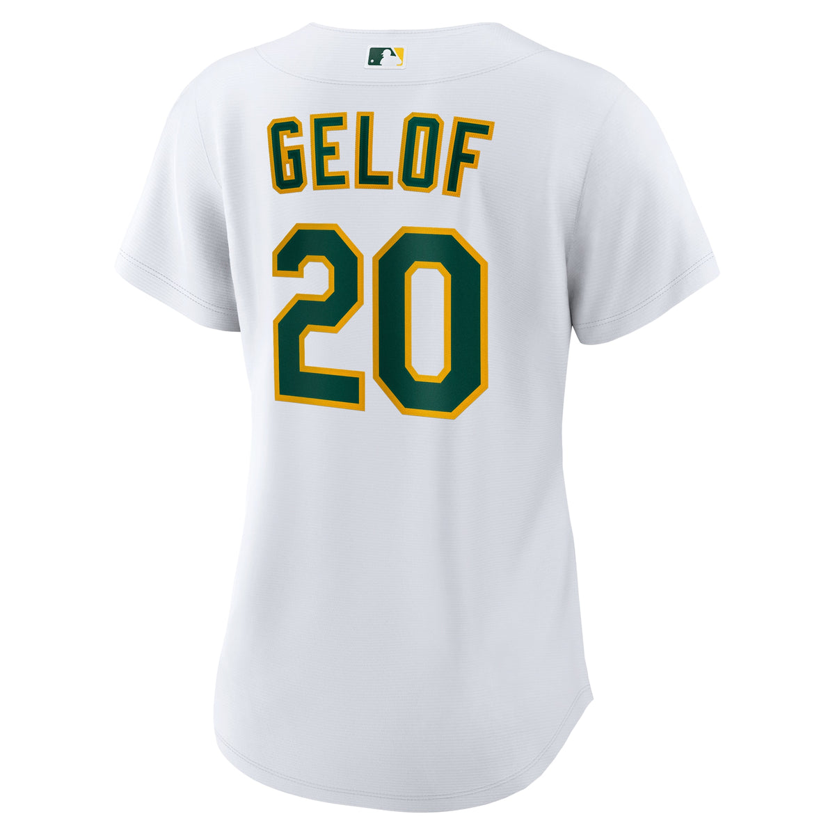 Women's Athletics Zack Gelof Nike White Home Replica Player Jersey