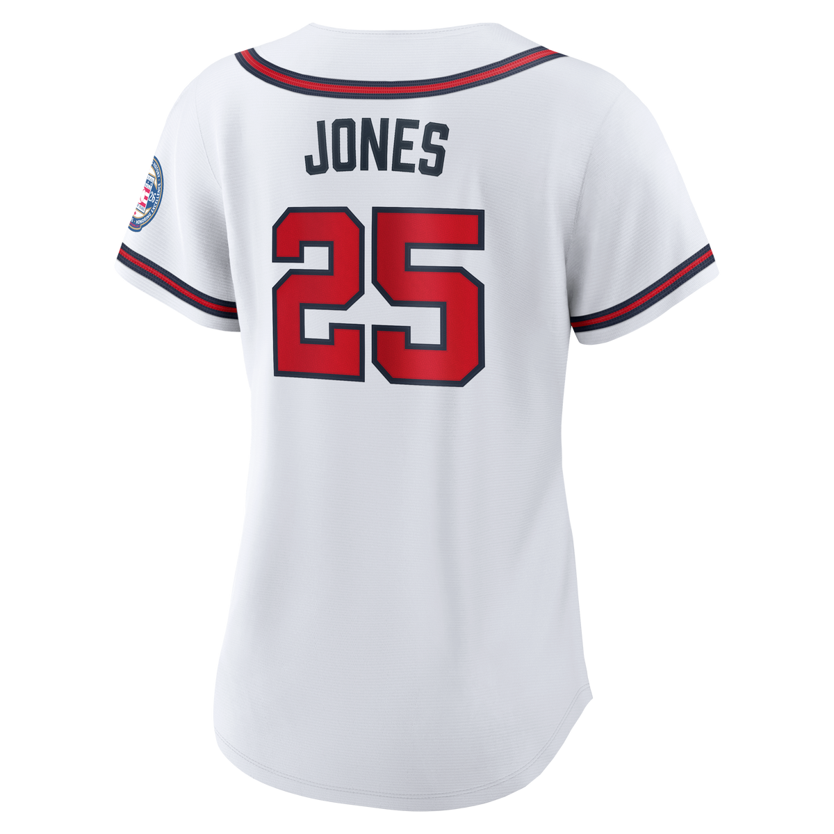 Women's Atlanta Braves Andruw Jones Nike White 2026 Baseball Hall of Fame Retired Player Replica Jersey