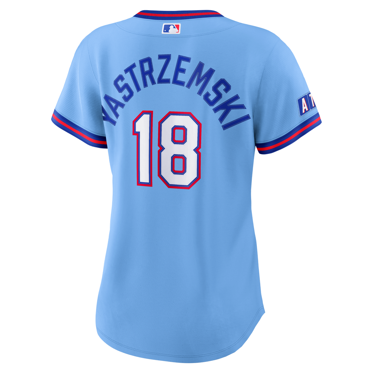 Women's Atlanta Braves Mike Yastrzemski Nike Powder Blue 2026 City Connect Stadium Jersey