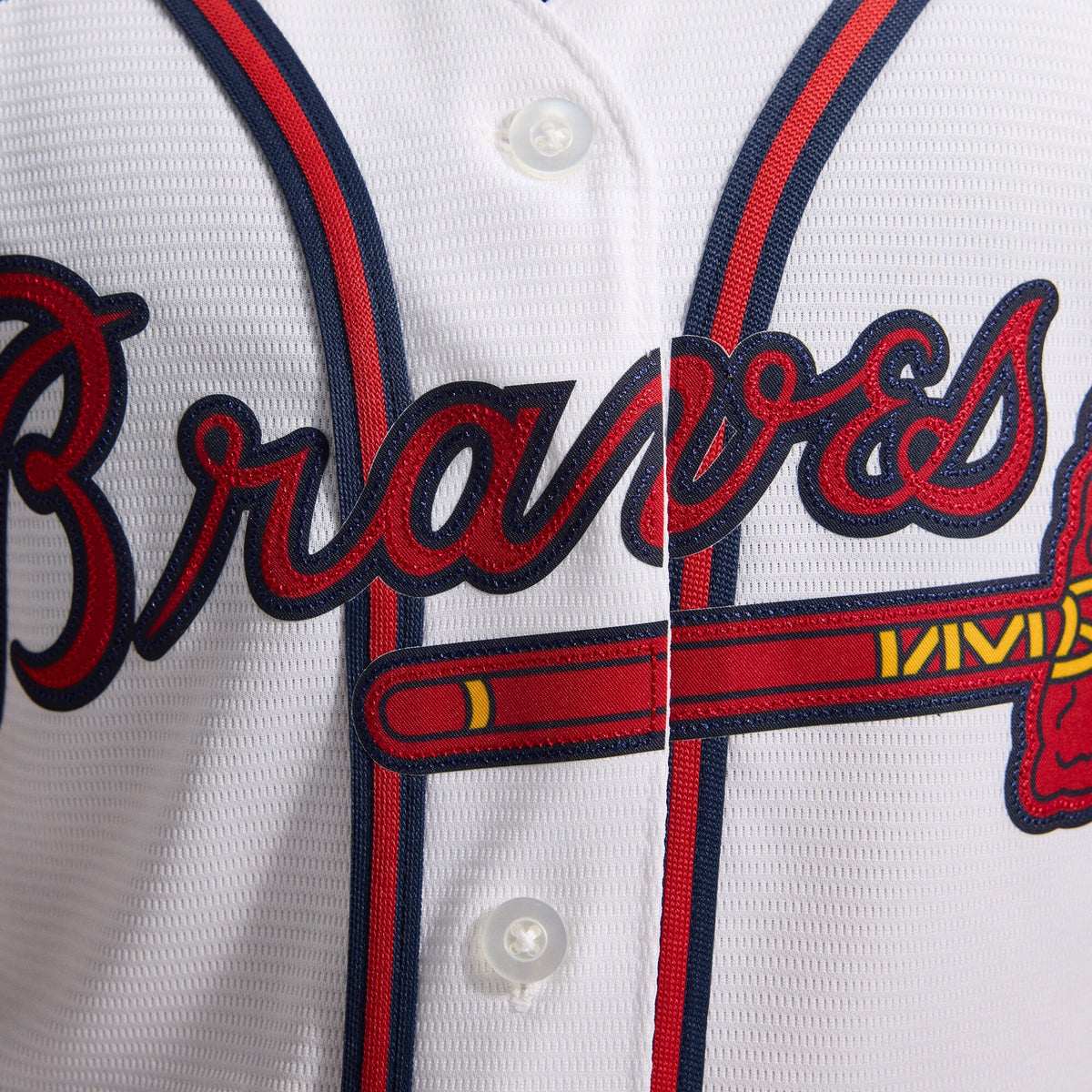 Women's Atlanta Braves Nike White Home Replica Team Jersey
