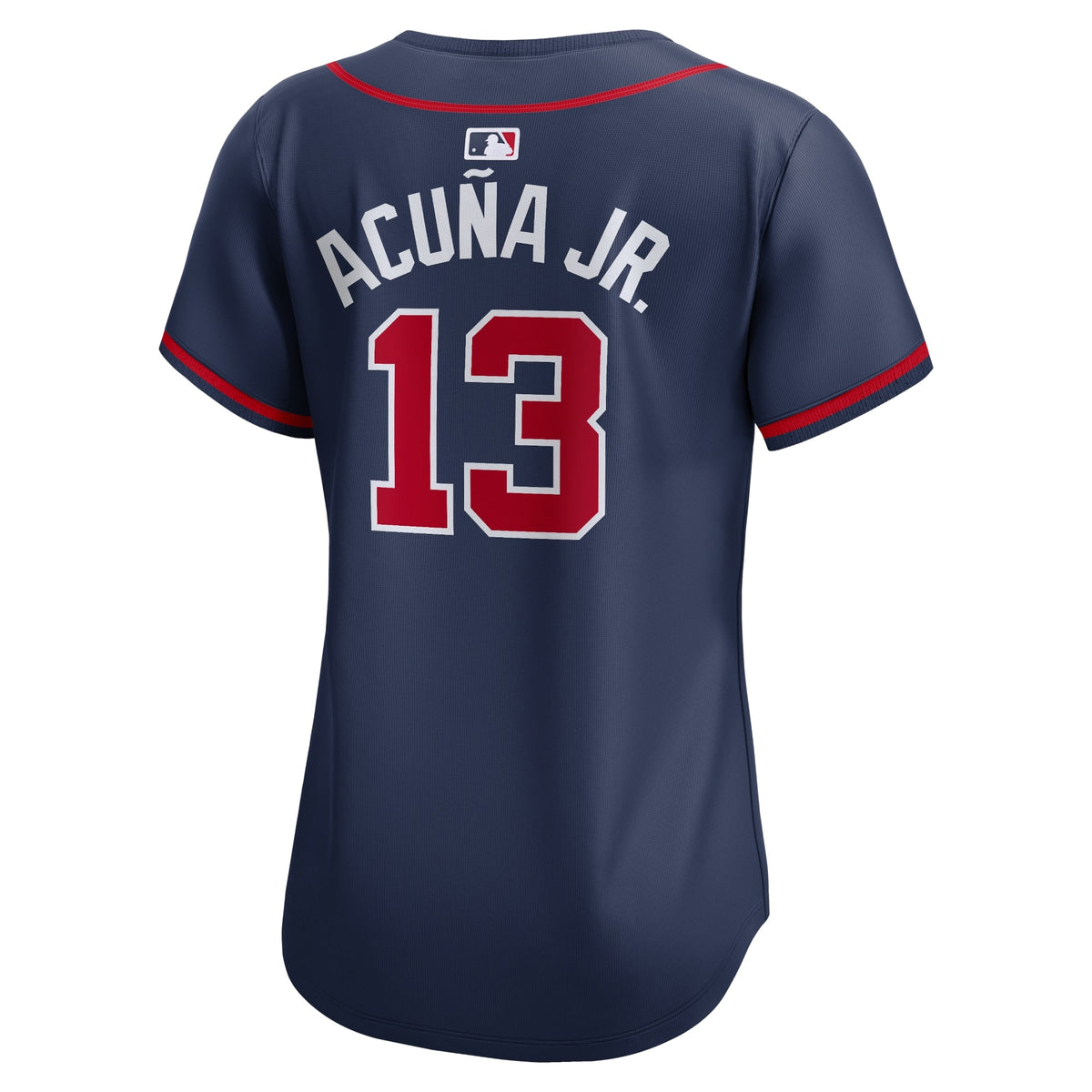 Women's Atlanta Braves Ronald Acuí±a Jr. Nike Navy Alternate Limited Player Jersey
