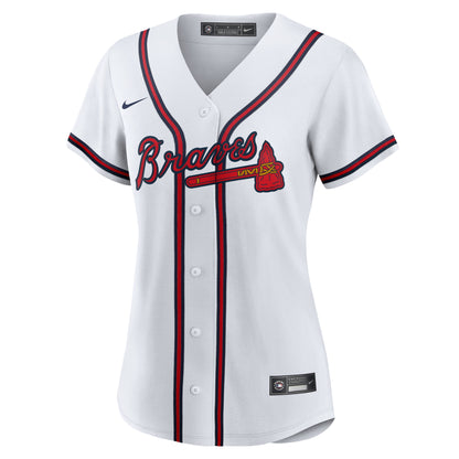 Women's Atlanta Braves Spencer Strider Nike White Home Replica Jersey