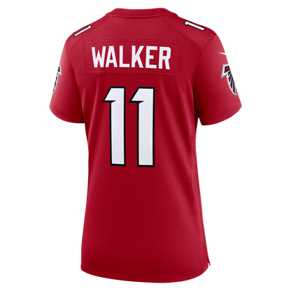 Women's Atlanta Falcons Jalon Walker Nike Red Game Jersey