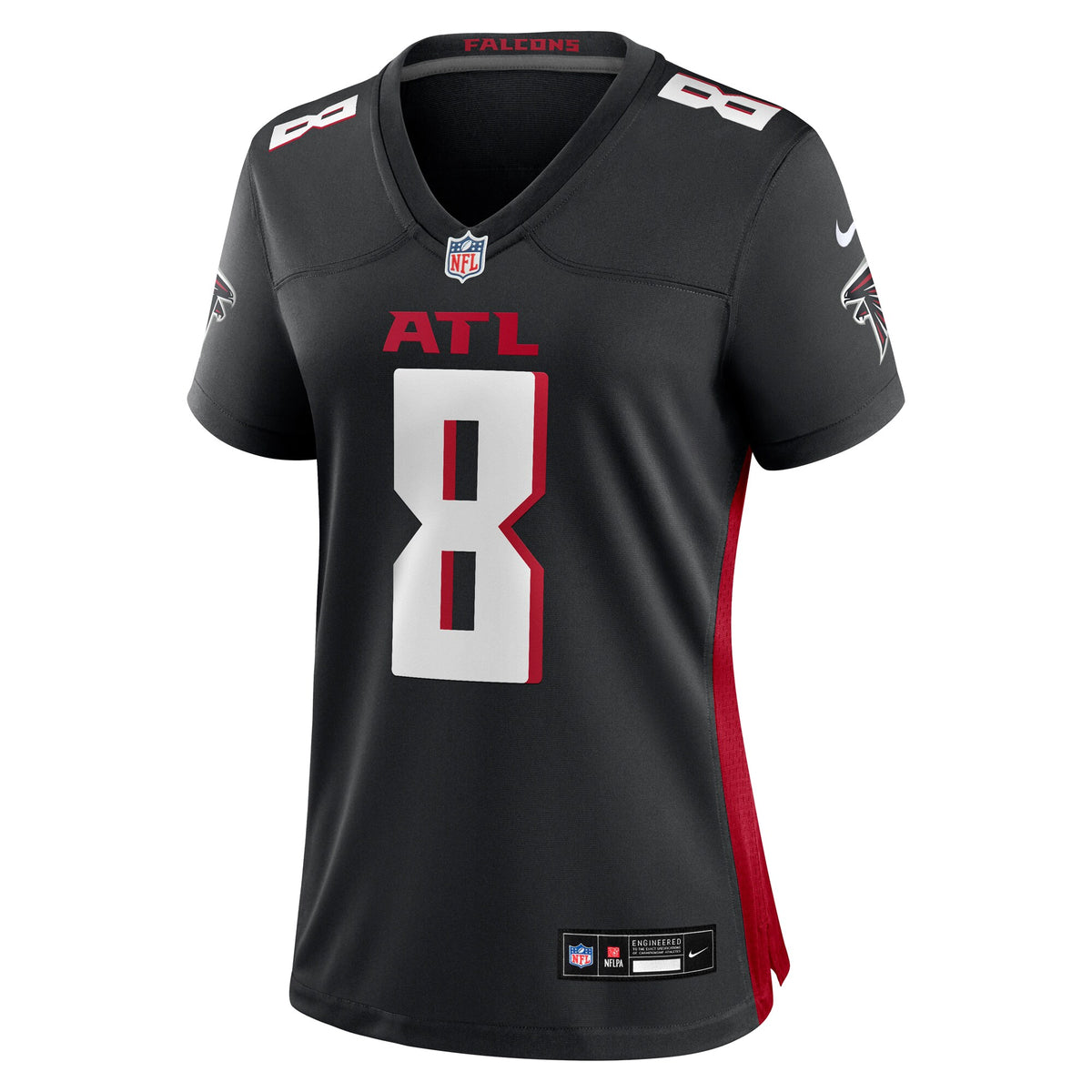 Women's Atlanta Falcons Kyle Pitts Sr. Nike Black Game Jersey