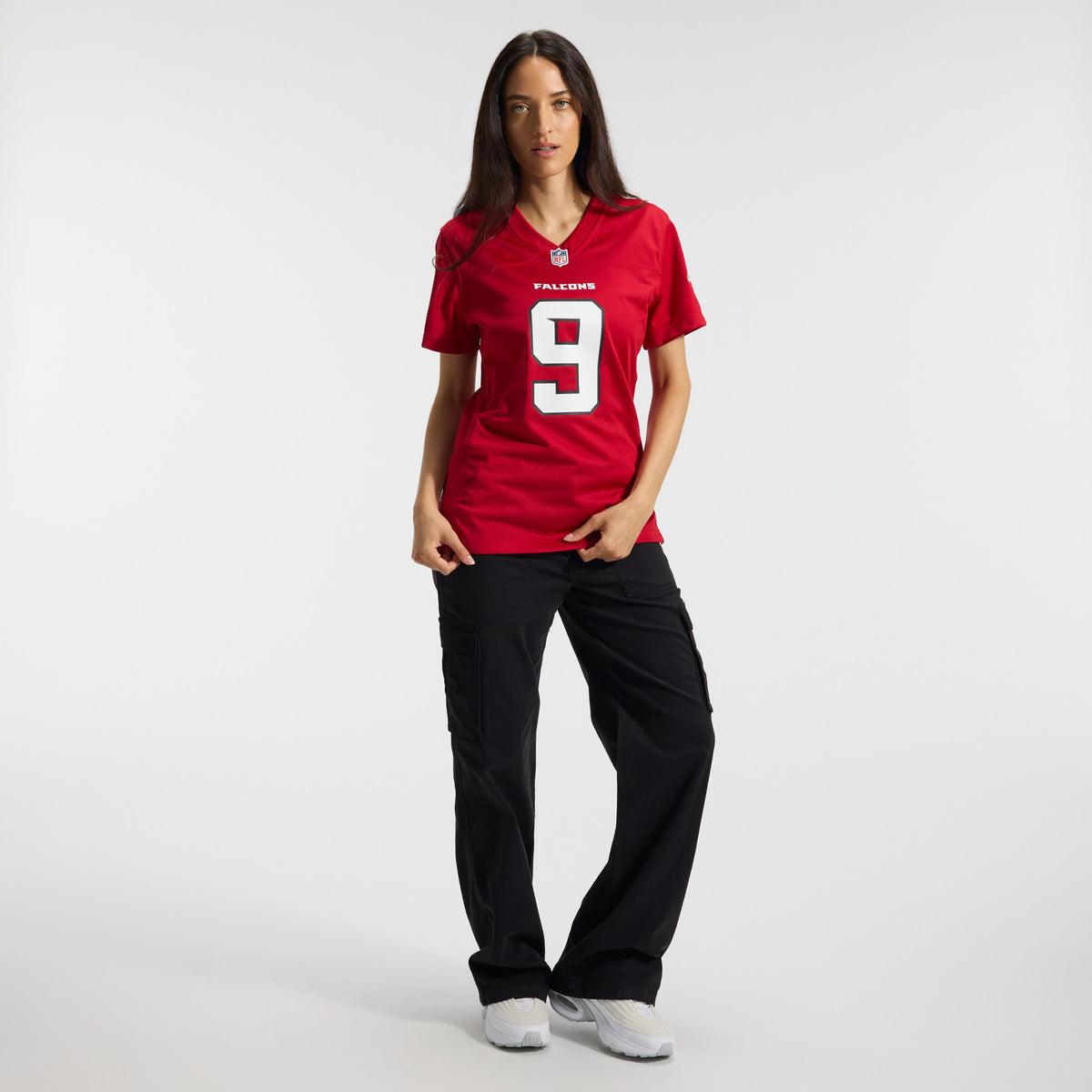 Women's Atlanta Falcons Michael Penix Jr. Nike Red Game Jersey