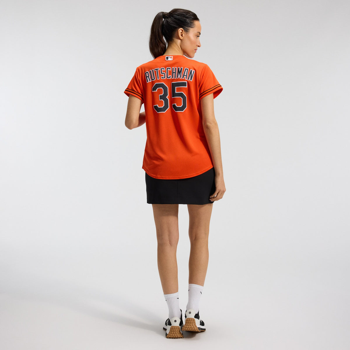 Women's Baltimore Orioles Adley Rutschman Nike Orange Alternate Replica Player Jersey