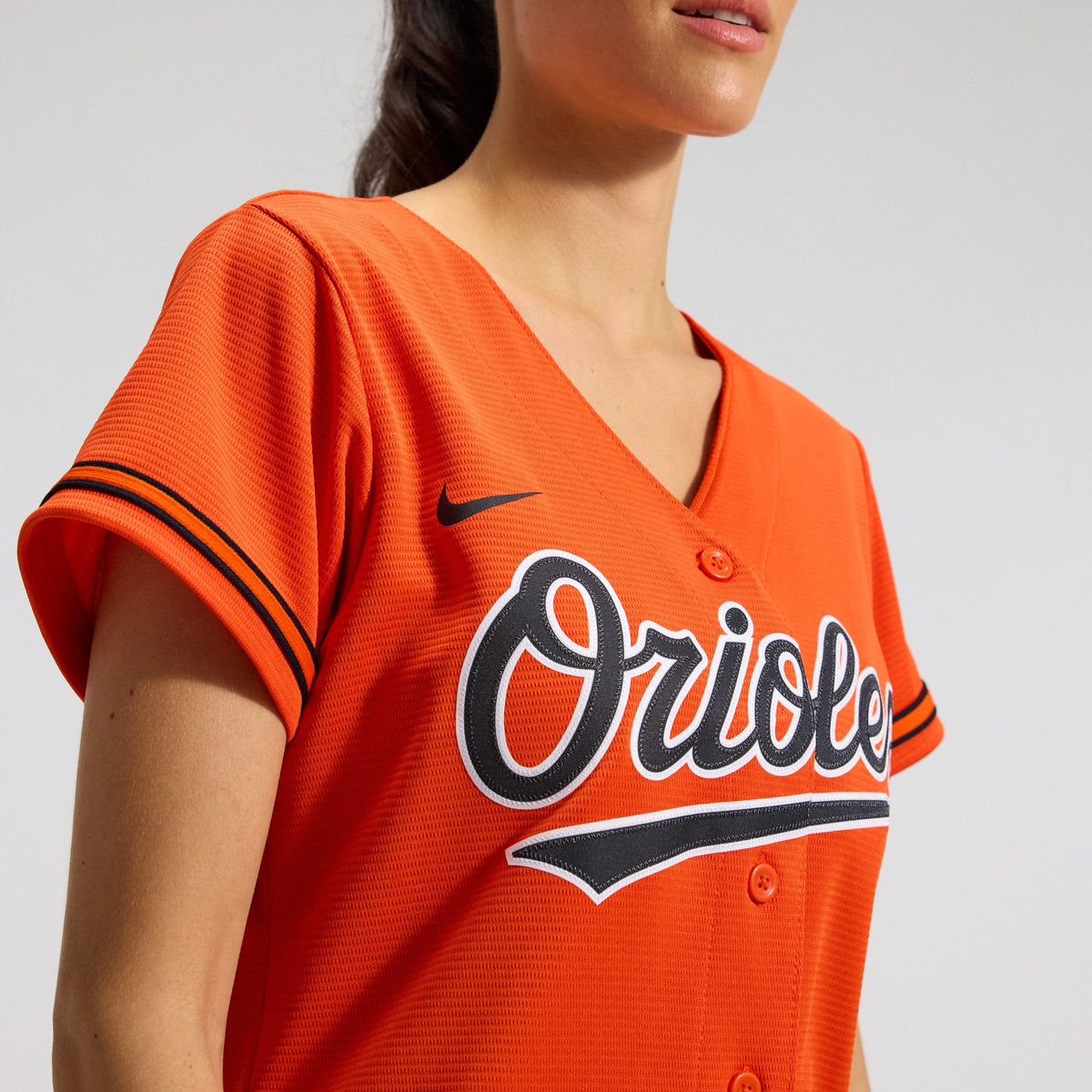 Women's Baltimore Orioles Adley Rutschman Nike Orange Alternate Replica Player Jersey