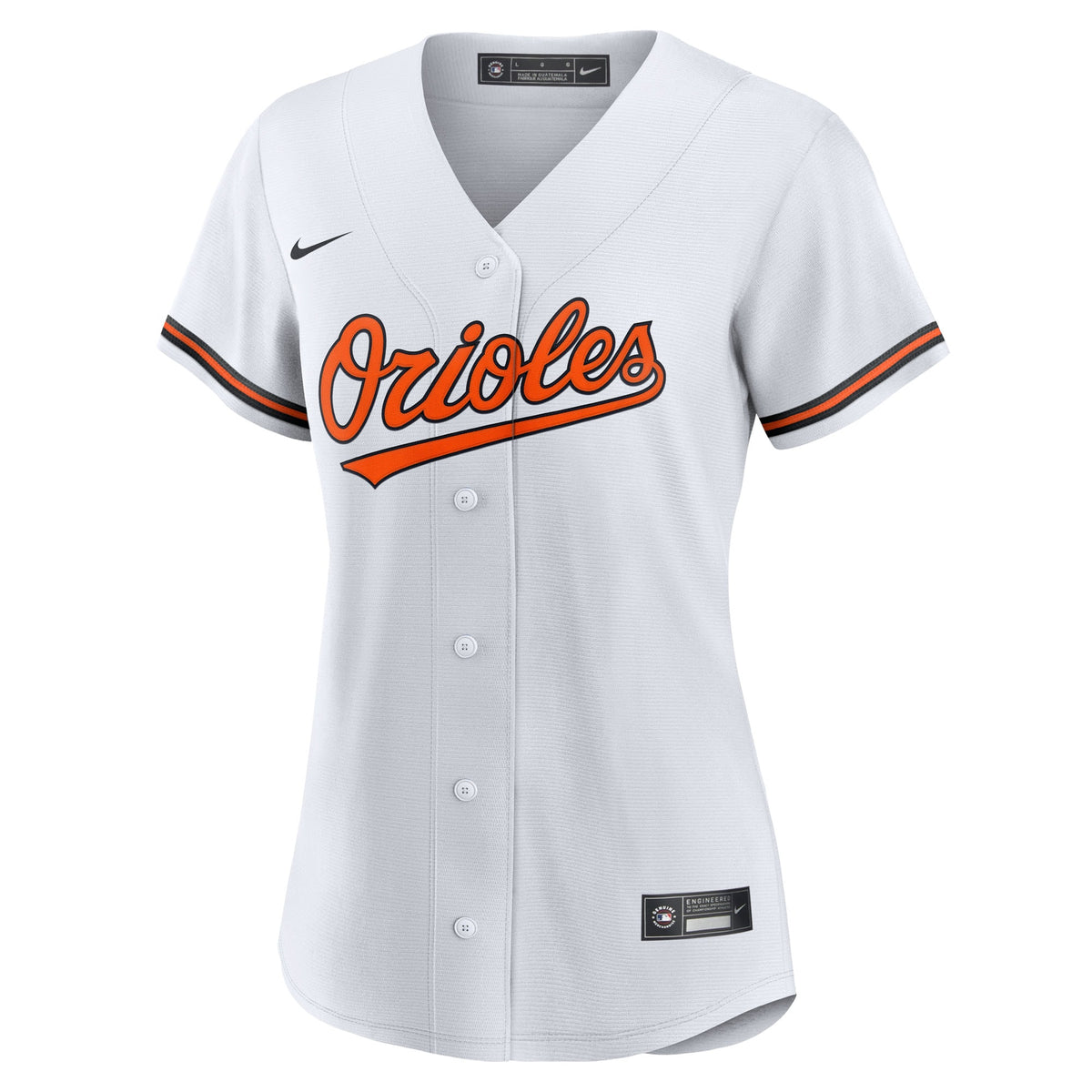 Women's Baltimore Orioles Dylan Beavers Nike White Home Replica Jersey