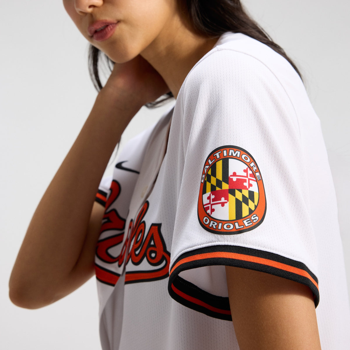 Women's Baltimore Orioles Nike White Home Limited Jersey