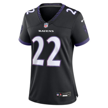 Women's Baltimore Ravens Derrick Henry Nike Black Alternate Game Jersey