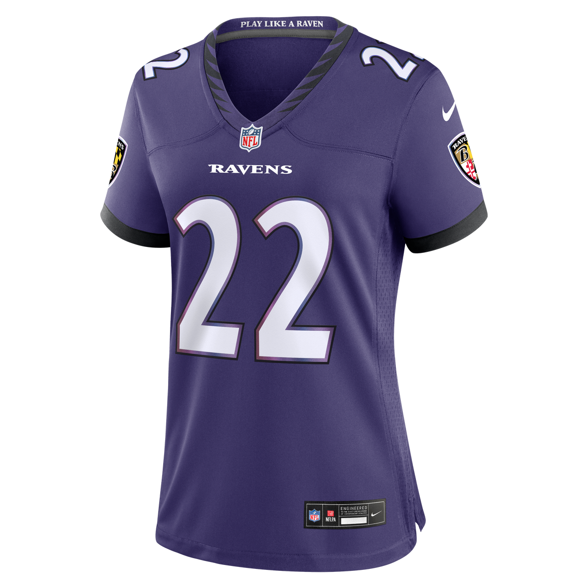 Women's Baltimore Ravens Derrick Henry Nike Purple Team Game Jersey