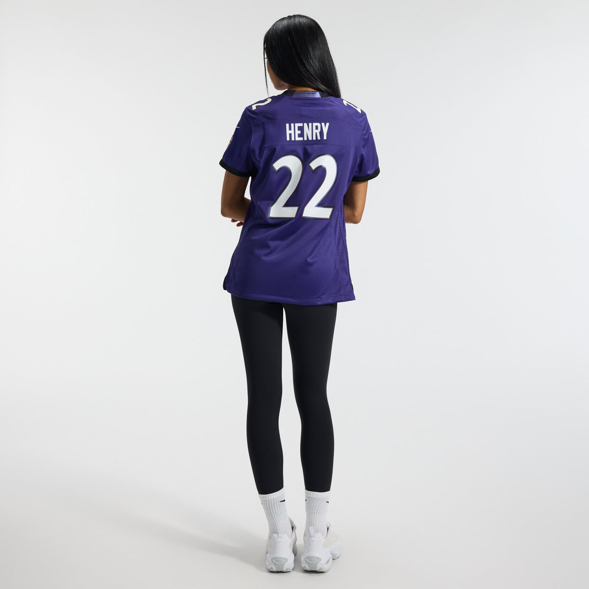 Women's Baltimore Ravens Derrick Henry Nike Purple Team Game Jersey