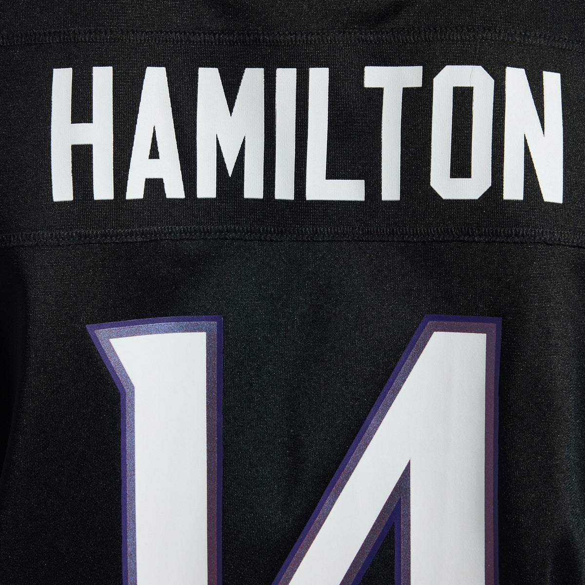 Women's Baltimore Ravens Kyle Hamilton Nike Black Alternate Game Jersey