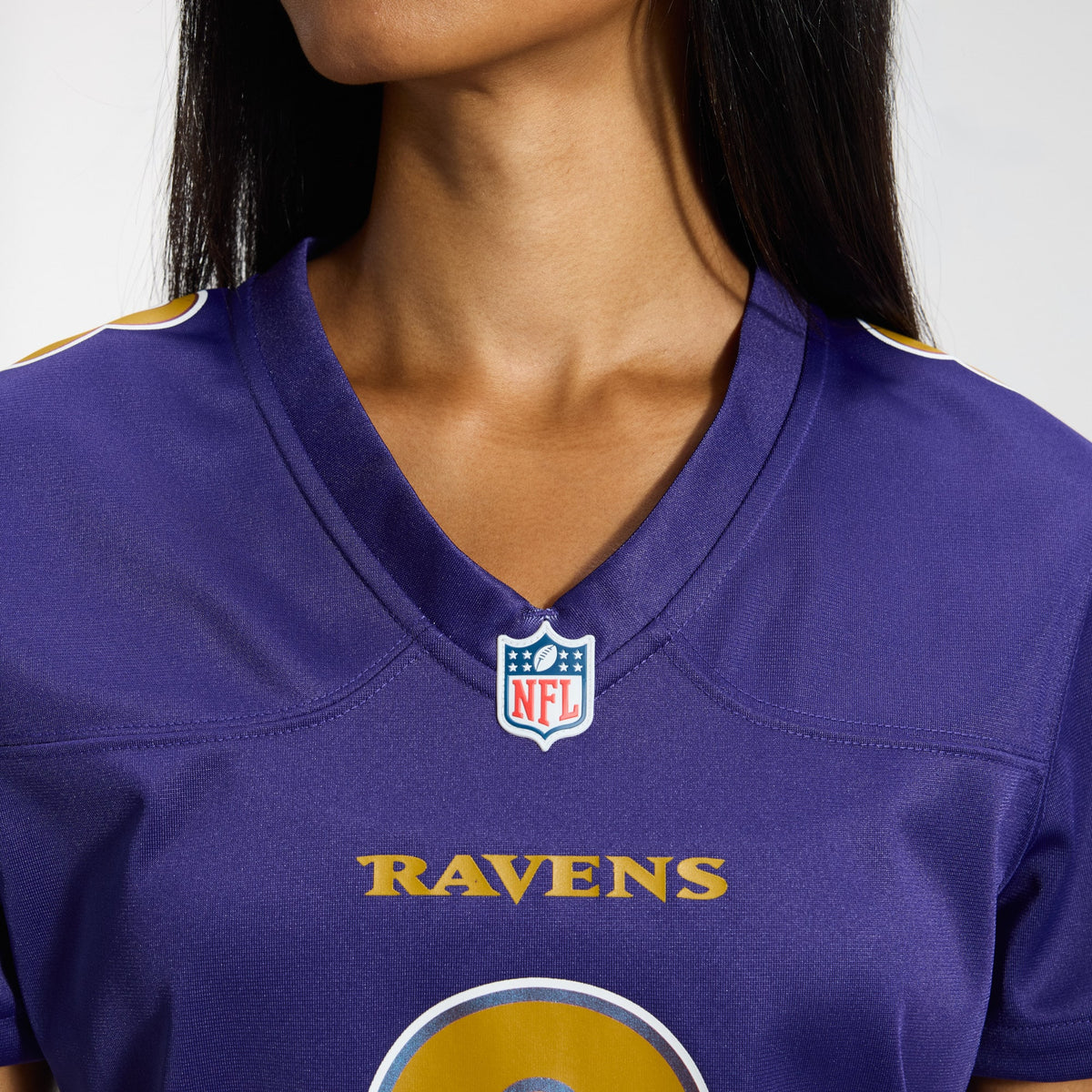 Women's Baltimore Ravens Lamar Jackson Nike Purple Alternate Game Jersey