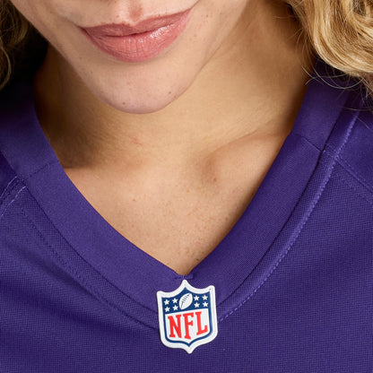 Women's Baltimore Ravens Nick Moore Nike Purple Game Player Jersey