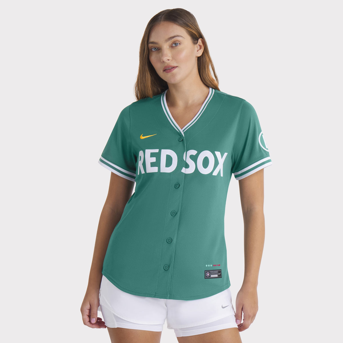 Women's Boston Red Sox Nike Green 2025 City Connect Limited Jersey
