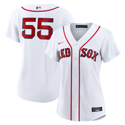 Women's Boston Red Sox Ranger Suí¡rez Nike White Home Replica Jersey