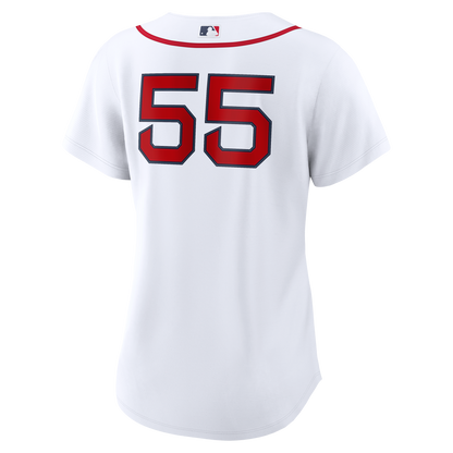 Women's Boston Red Sox Ranger Suí¡rez Nike White Home Replica Jersey