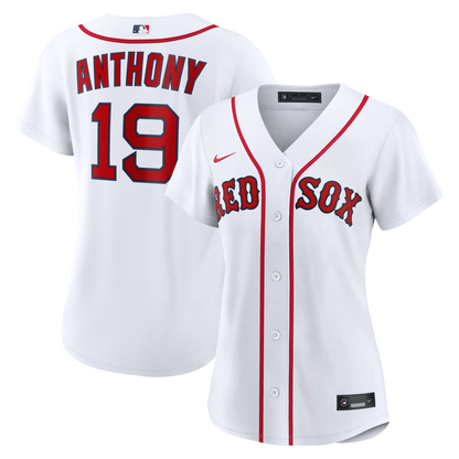 Women's Boston Red Sox Roman Anthony Nike White Home Replica Player Jersey