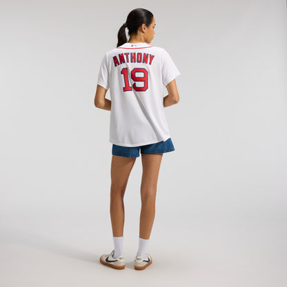 Women's Boston Red Sox Roman Anthony Nike White Home Replica Player Jersey