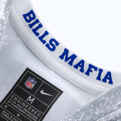 Women's Buffalo Bills Nike White 2025 Rivalries Collection Custom Game Jersey